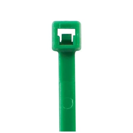 Bsc Preferred Cable Tie, 18 in L, Green, Nylon 6/6, 50 lb Strength, 500 PK BUY00018928